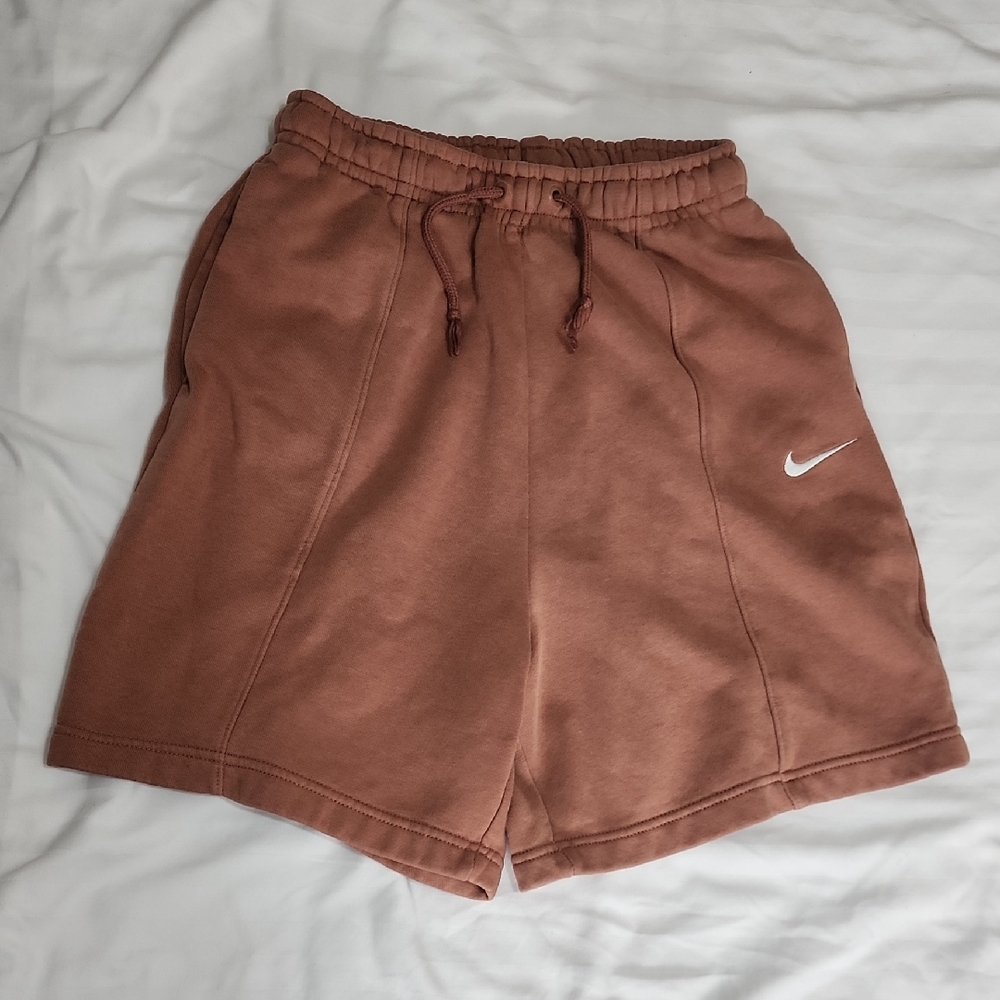Nike Rust Brown Casual Shorts